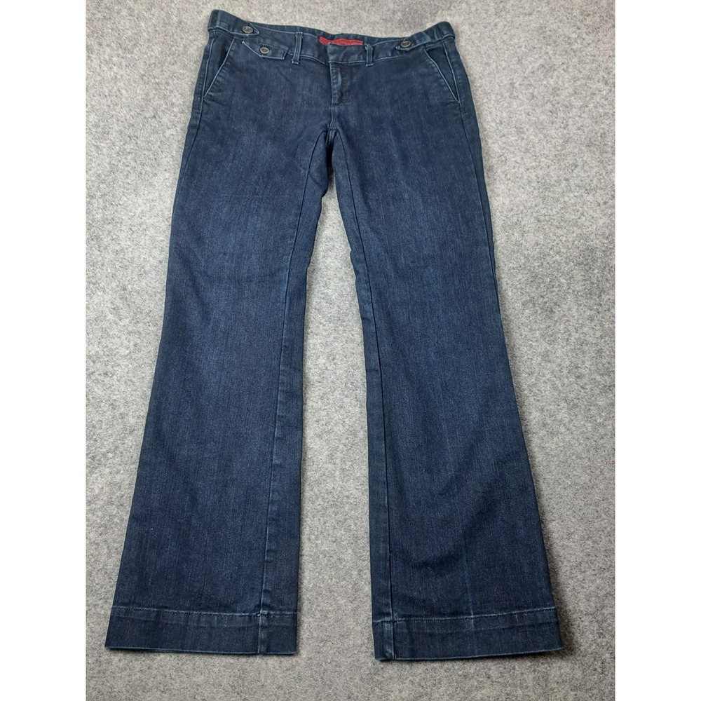 Banana Republic Factory Dark Blue Wide Leg Jeans